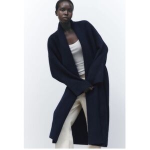 Zara sweater coat
